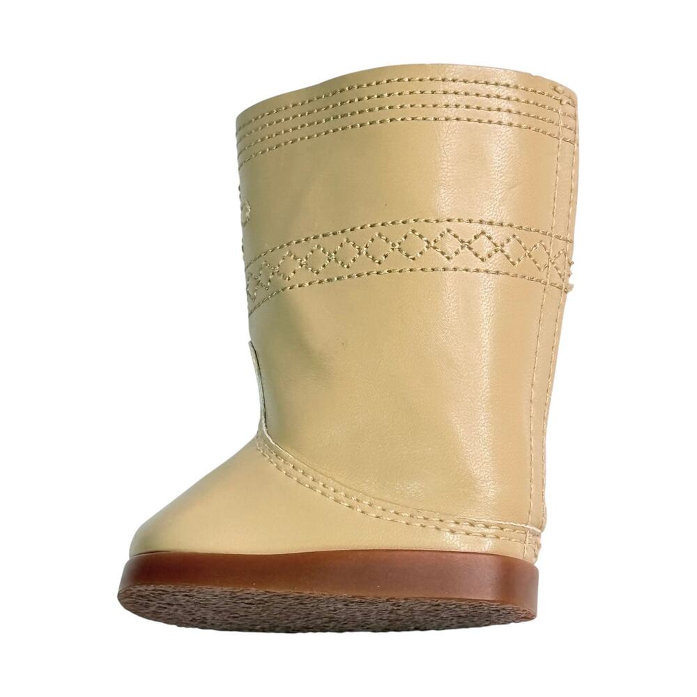 American Girl Ivy Meet Boot, Left Shoe Only Tan Brown Doll Accessory Retired - Picture 3 of 8